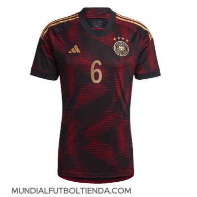 Camiseta Alemania Joshua Kimmich #6 Segunda Equipación Replica Mundial 2022 mangas cortas